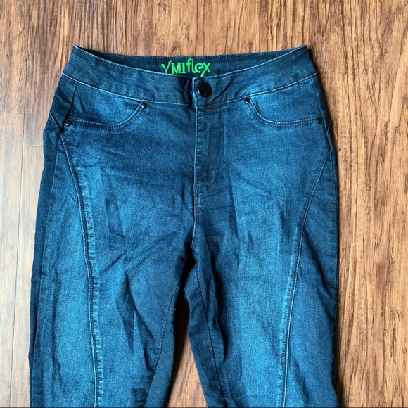 YMI Flex Mid Rise Skinny Jean Legging - Picture 2 of 4